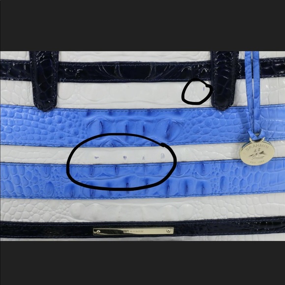 Brahmin Vineyard Collection Hudson Satchel - Picture 9 of 11